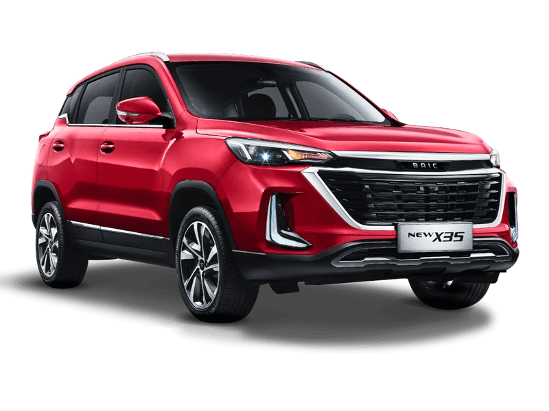 Купить BAIC X35 в Кемерово - Красный металлик