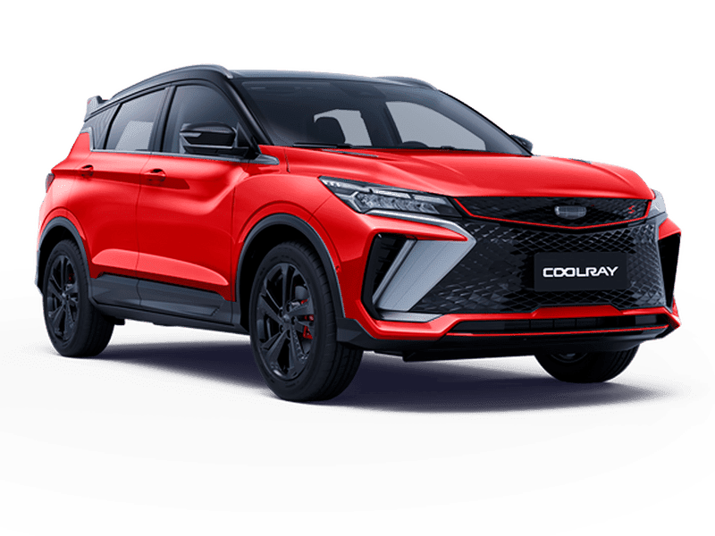 Купить Geely Coolray NEW в Кемерово - Красный