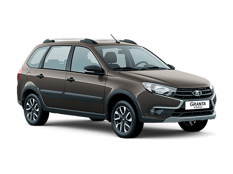 Купить Lada Granta Cross в Кемерово - Серебристо-темно-серый «Борнео» (633) - металлик